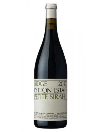 2017 Ridge Lytton Estate Petite Syrah Santa Cruz