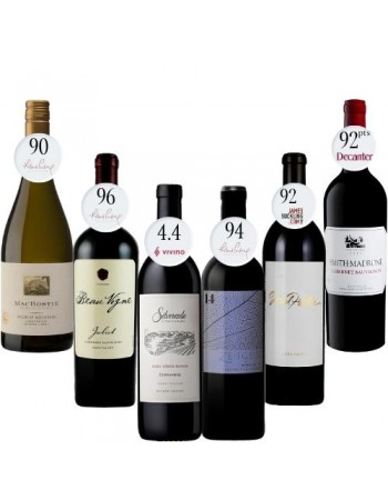 Bundle 6 of Mix American Wines..