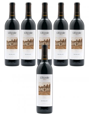 Buy 6 - Lecole Estate Merlot, Walla Walla Valley 2014..