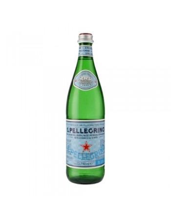 San Pellegrino Sparkling Natural Mineral Water 12 x 750ml..