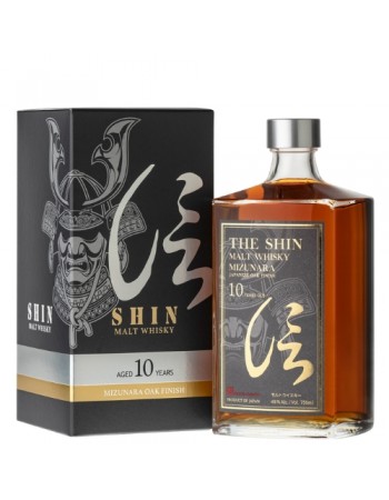 The SHIN Pure Malt Whisky 10 Years Old Mizunara Oak Finish..