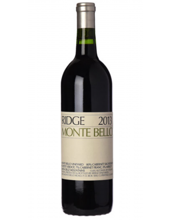 2013 Ridge Monte Bello Santa Cruz