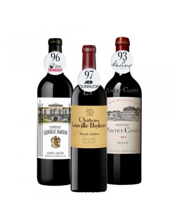 Buy 3 - Trio Chateau Leoville Poyferre Ch Leoville Barton Ch Pontet Canet..