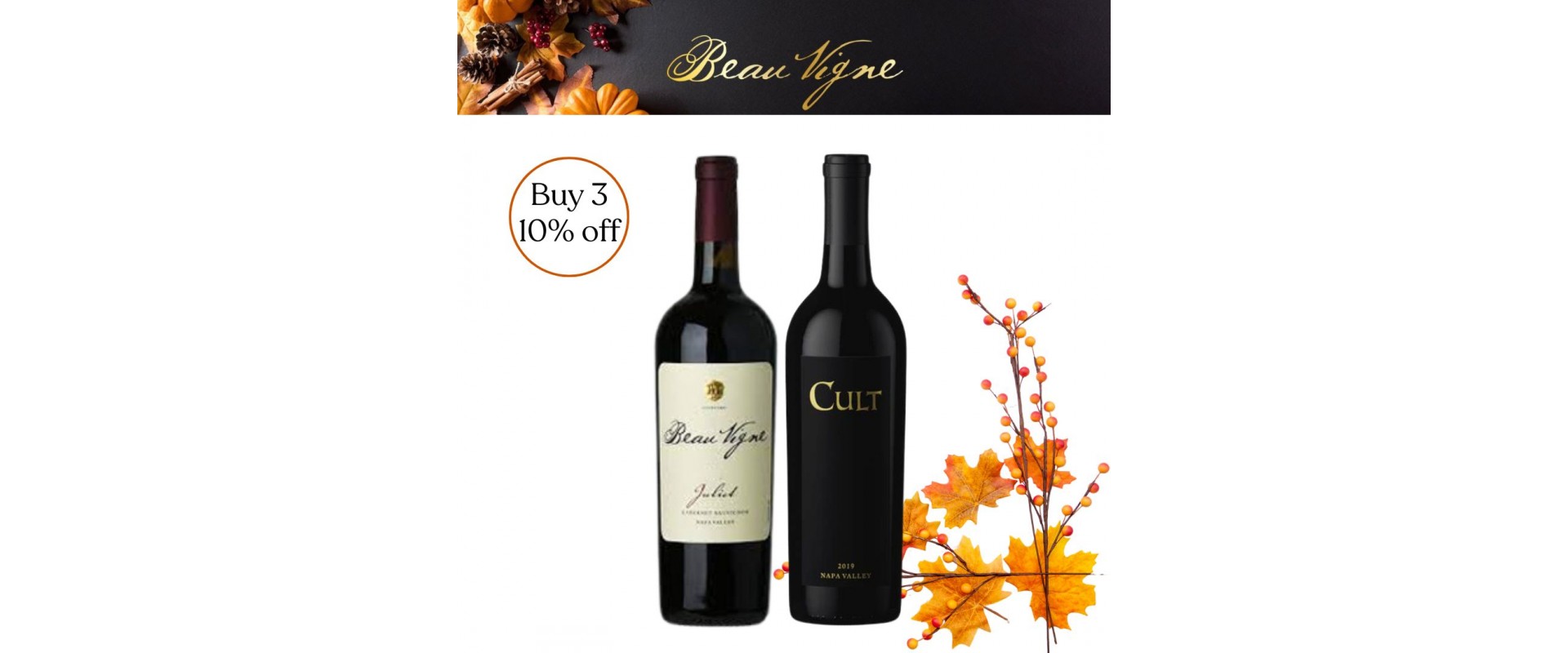 Thanksgiving Cheers: Beau Vigne Wines to Complement Your Thanksgiving Dinner